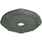 Ekena Millwork Heaton Medallion (Canopies up to 6 1/2"), 27 1/2"OD x 3 7/8"ID x 2 1/4"P, Cloud Burst Crackle CM27HECBC - alternate 2